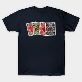 4 psychedelic aces T-Shirt